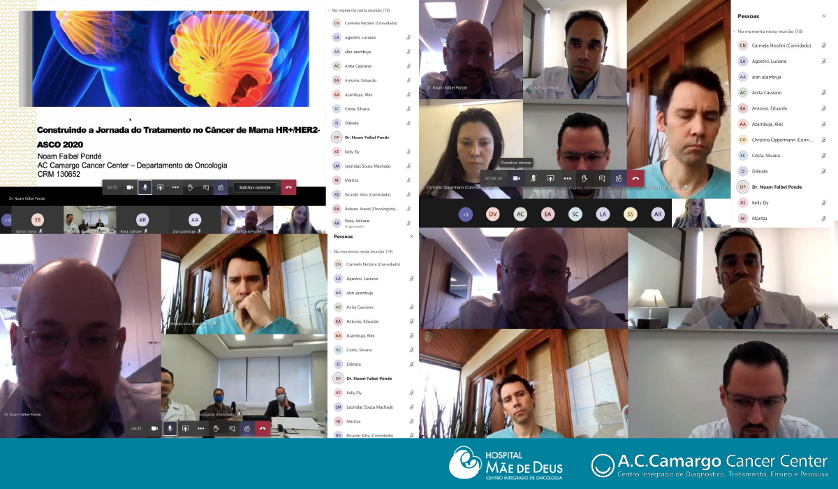 Centro Integrado de Oncologia e A.C. Camargo Cancer em tumor board online 