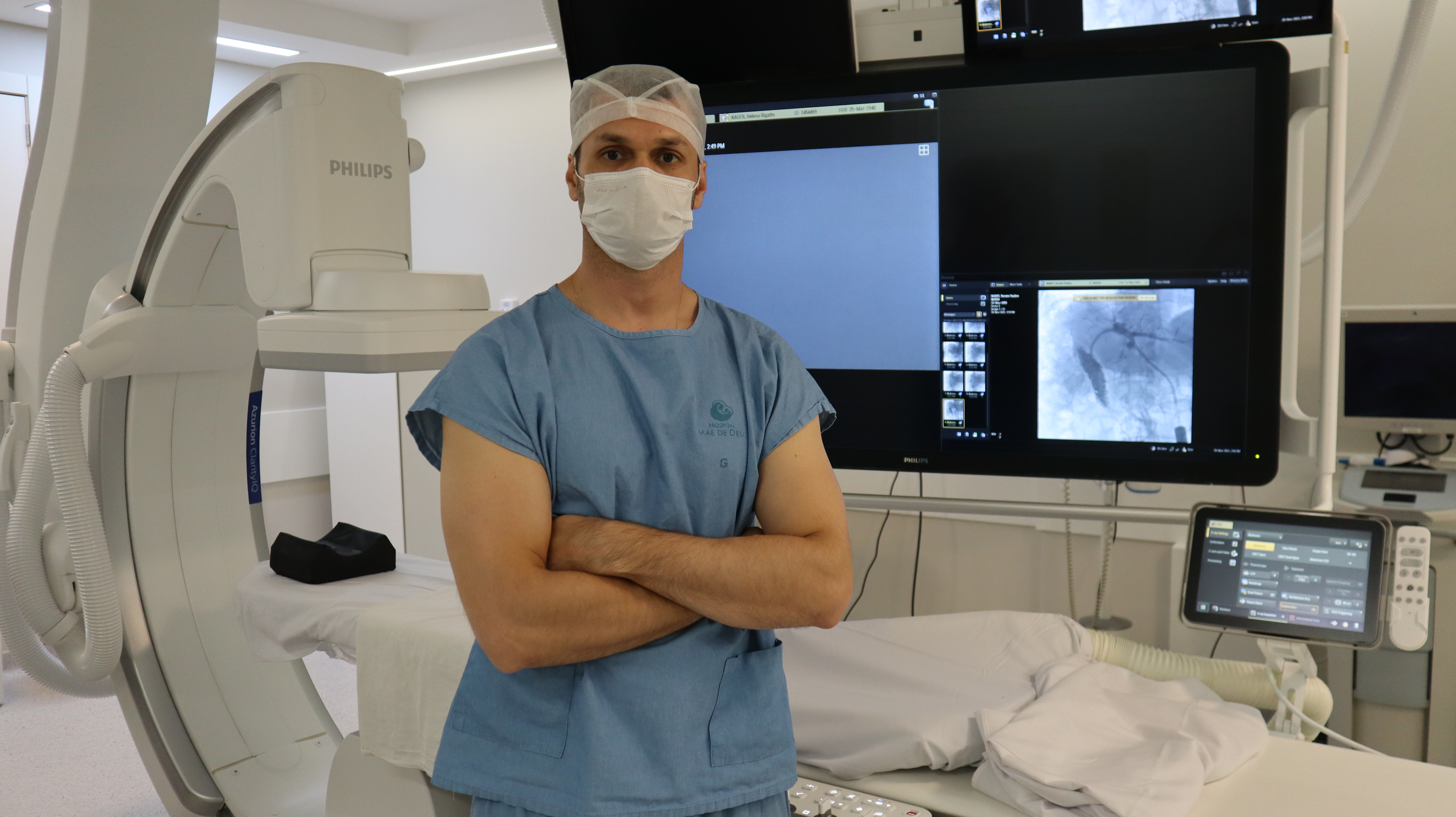 Hospital Mãe de Deus é pioneiro na região Sul no procedimento de embolização da próstata