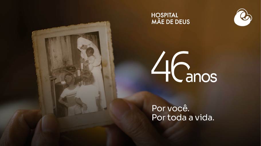 Há 46 anos, o Hospital Mãe de Deus nasceu de um gesto de coragem e fé.
Desde então, seguimos com o mesmo propósito: transformar vidas por meio da medicina de excelência.
Cada pessoa que passa por aqui faz parte de algo maior.
Neste mês, celebrando nossa trajetória, vamos compartilhar as histórias de pessoas que foram impactadas pela nossa missão: a Keisy, a Ivete, a Isabel e o Renan. Uma missão que é compartilhada pela grande rede da AESC, nossa mantenedora de atuação social.
Por eles. Por você. Por toda a vida.